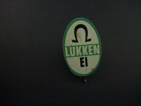 Lukken eierhandel Oostzaan ( Zaanstreek) groen